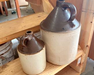 Antique Moonshine Jugs