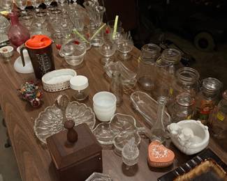 Glassware and Decor