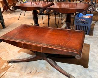 Matching Antique Coffee Tables and End Tables