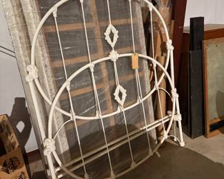 1930's Iron Bed Frame