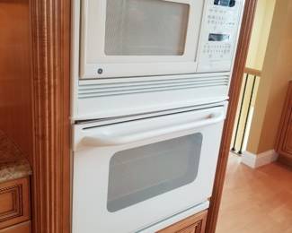 GE microwave oven & wall oven