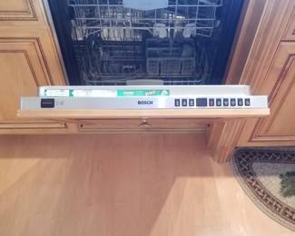 BOSCH dishwasher with stainless steel interior