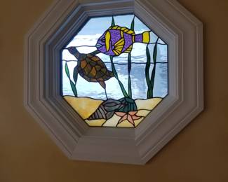 Stained glass window