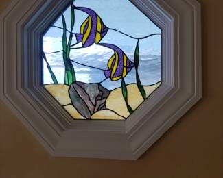 Stained glass window