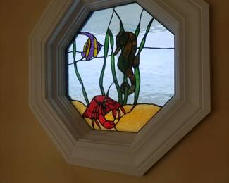 Stained glass window