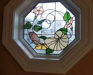 Stained glass window