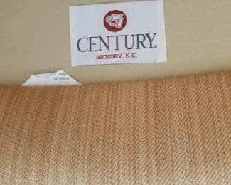 Swivel chair fabric detail
