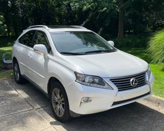 Luxury Awaits in this Low Mileage 2014 Lexus RX 350 5-Door SUV 4X4; Starfire Pearl Exterior Color & Parchment Interior. 88,796 Miles.