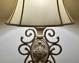 One of the Two 32" Table Lamps.