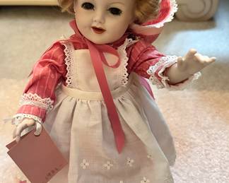 Better View of the Petite Treasures Porcelain Doll by Nora C. 1986 
