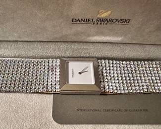 Daniel Swarovski Crystal Mesh Watch, Gorgeous!