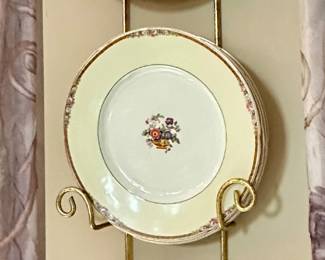 Selection of Various Porcelain Dinner Plates Available.