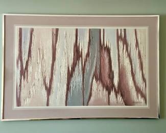 Oversized Art Signed by Anderson