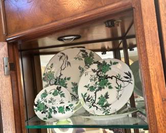 Another Rare and Fantastic Shelley "Chippendale" 5 Piece Set, Very Rare.