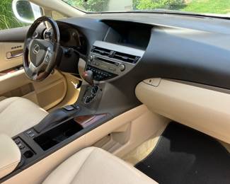 Another View of the Interior of 2014 Lexus RX 350 5-Door SUV 4X4