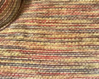 Details of the Actual Colors of the Sherill Sleeper Sofa, Extra Fabric is Included.