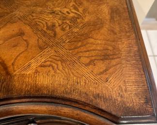 Close-up of Cabinet Wood Detail