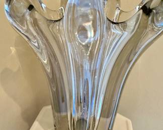 Another View of the Flavio Poli Segusa for Murano Solid Art Glass Vase.