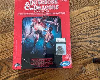 Dungeons & Dragons Starter Set Stranger Things Book Kit Hasbro Gaming Demogorgon