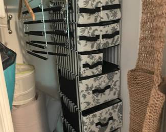 Hanging Closet Organizer and Storage Shelves