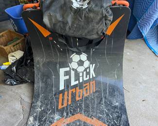 Football Flick Urban Soccer Skills Trainer with Carrying Bag