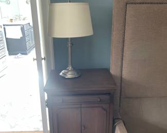 Wood Nightstand/Cabinet
