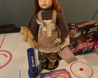 The Vanessa Doll Collection Porcelain Doll Special Edition 15" Tall