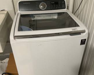 Samsung WA50M7450AW 27 Inch Top Load Washer with Self Clean