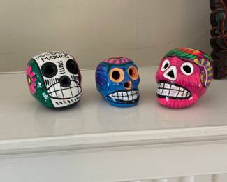 Day of the Dead Mini Skulls