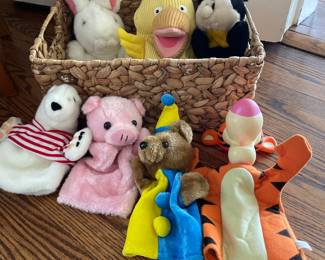 Animal Plush Hand Puppets