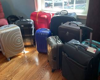 Collection of Rolling Luggage Hardshell and Soft