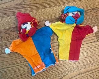 Clown Hand Puppets 