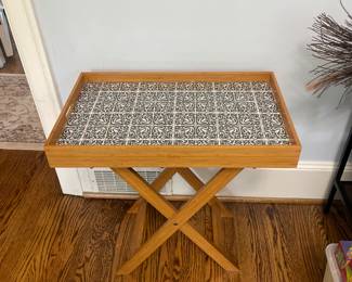 Wooden Folding Tray