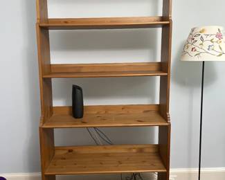 Open 6 Shelf Wooden Bookcase - Set of 2 Bookcases -