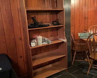 Open 6 Shelf Wooden Bookcase - Set of 2 Bookcases -
