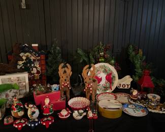 Large Collection of Christmas and Holiday Decorations