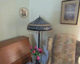Tiffany style floor lamp