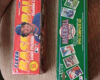 Sealed baseball card packs