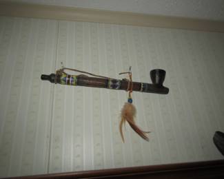 Indian peace pipe