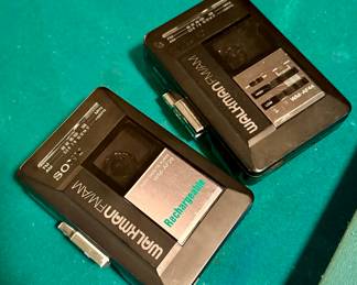 2 Walkman’s!!  What a find!