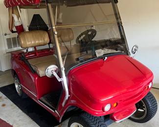 Western golf cart electric with maintenance history