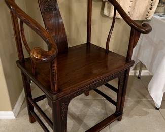 Chineese Horse Shoe Chair