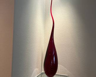 Tall art glass