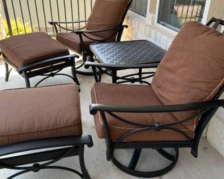 More patio pieces Clean no tears