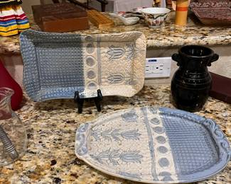Ceramic trays