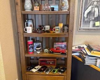 7026 Wooden Bookshelf with Drawer