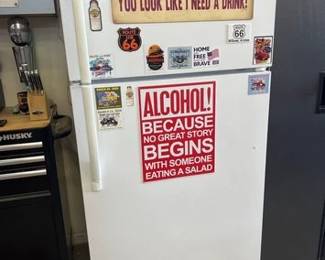 1830 Sears Fridge Items in and on the Fridge Not Included