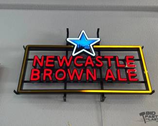1785 Newcastle Brown Ale Neon Sign