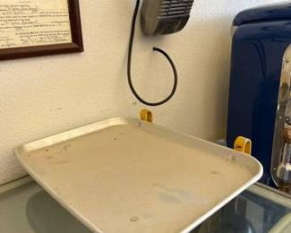 1870 DriveInn Theater Microphone and Eating Tray