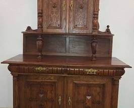 6020 Wooden Carved Buffet